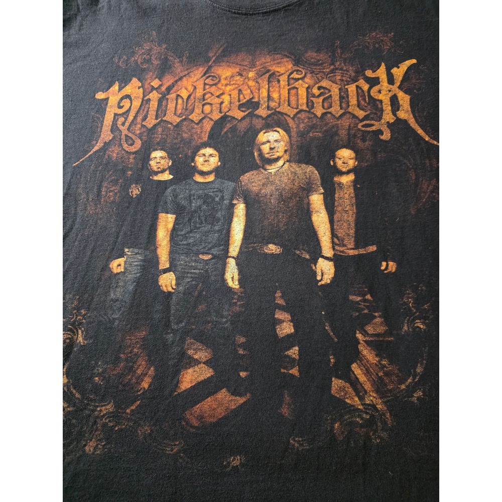 028 - 2010 Nickelback Dark Horse Tour Tee XL Anvil 23x27 Double Sided